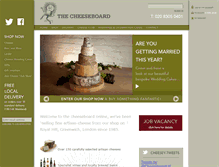 Tablet Screenshot of cheese-board.co.uk